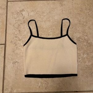 White and black crop